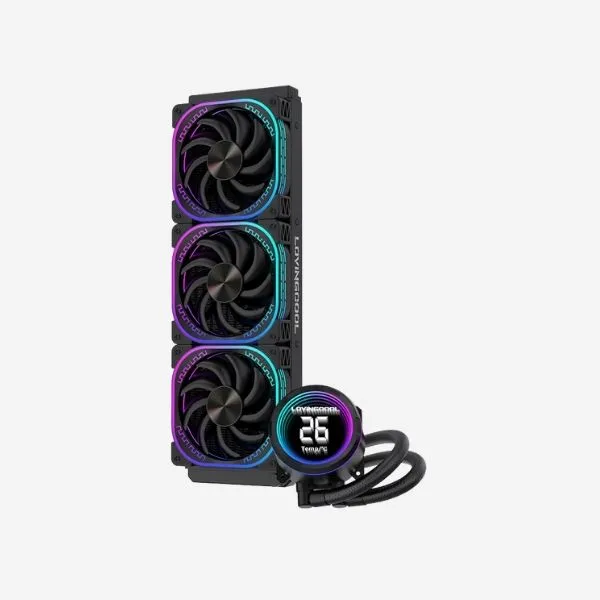 Cooler Lovingcool YK-B360-02 Liquid Cooler Temperature Display Black