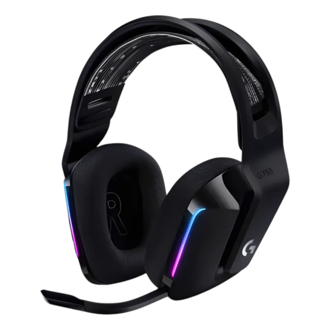Headset Logitech G733 LIGHTSPEED RGB Wireless Black