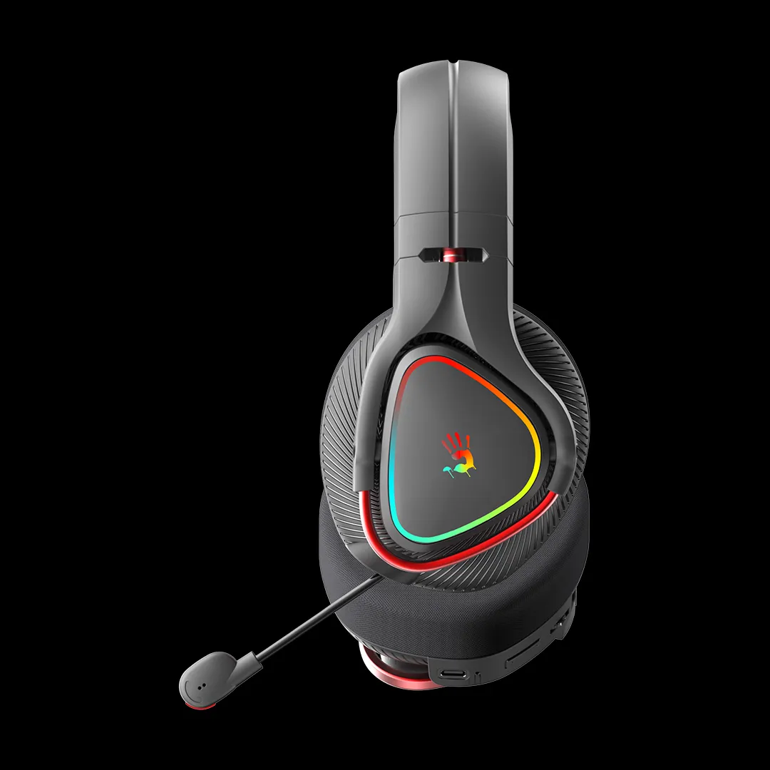 Headset Bloody MR720 RGB Gaming Wireless Black