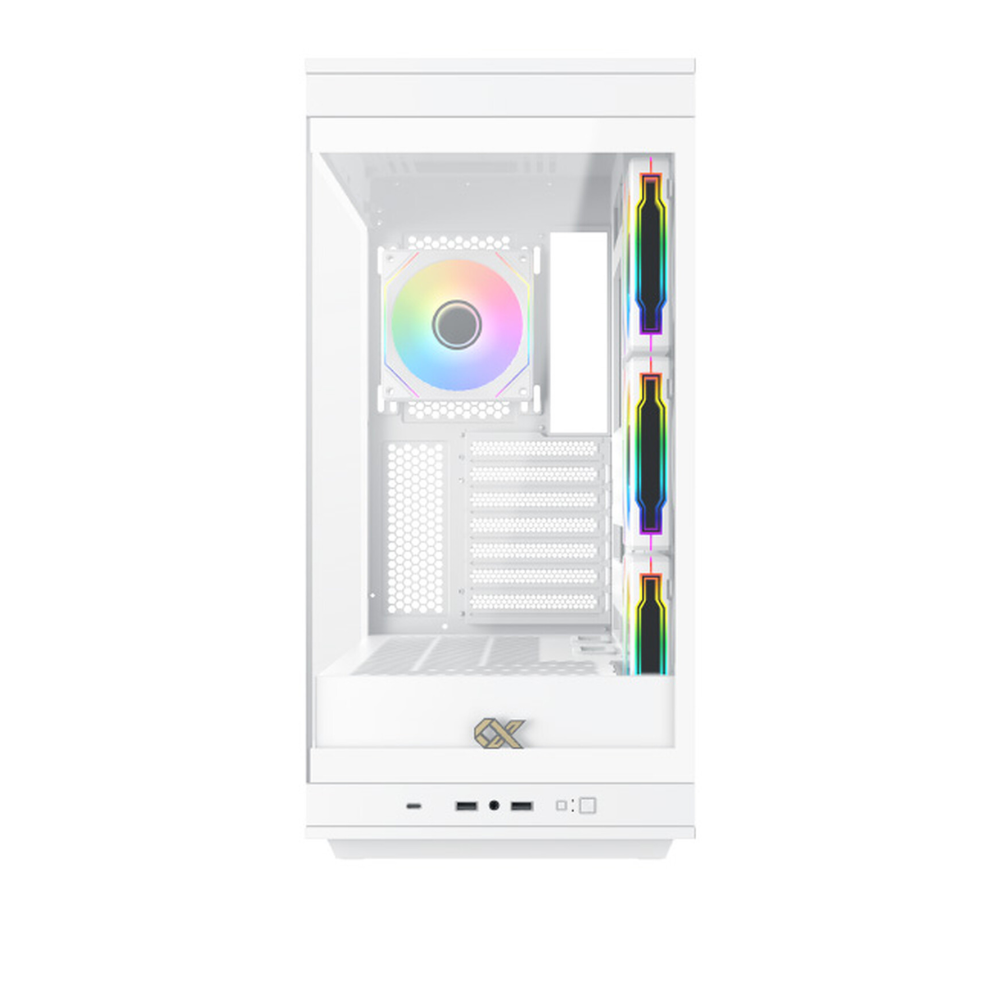 Case XIGMATEK META ARCTIC - E-ATX Mid-Tower PC Case - White