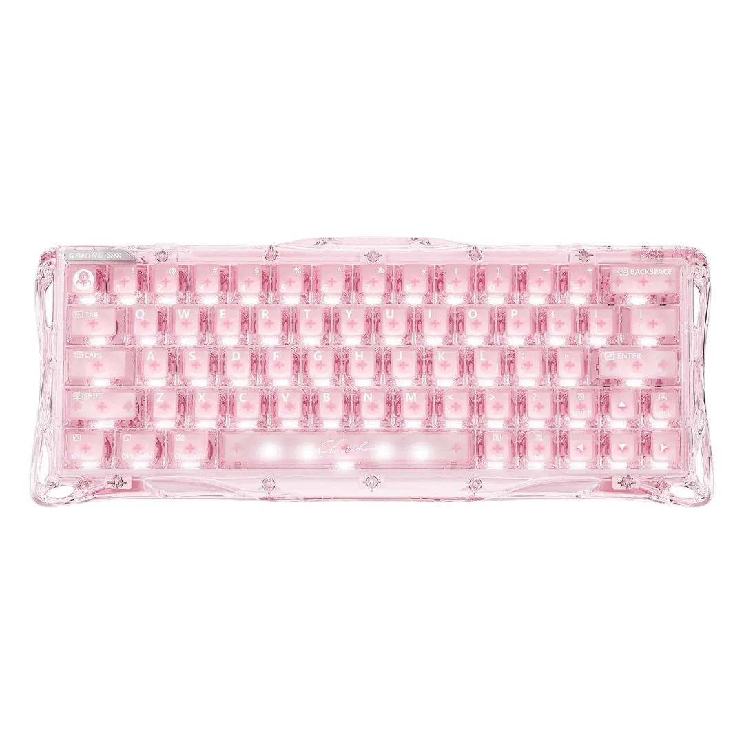 Keyboard GravaStar Mercury V60 Hall Effect Crystal Rose