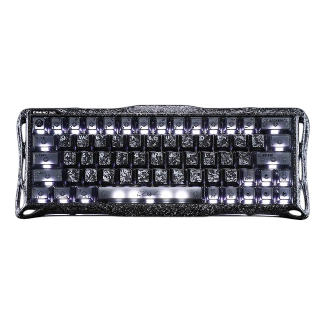Keyboard GravaStar Mercury V60 Pro Special Edition Cyber Frost Black