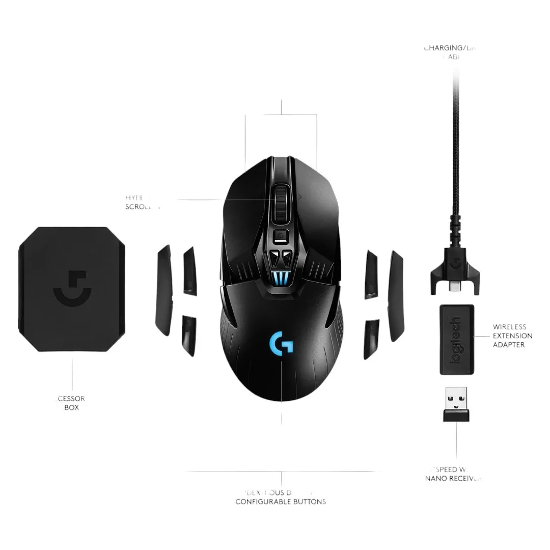Mouse Logitech G903 LIGHTSPEED Wireless Black