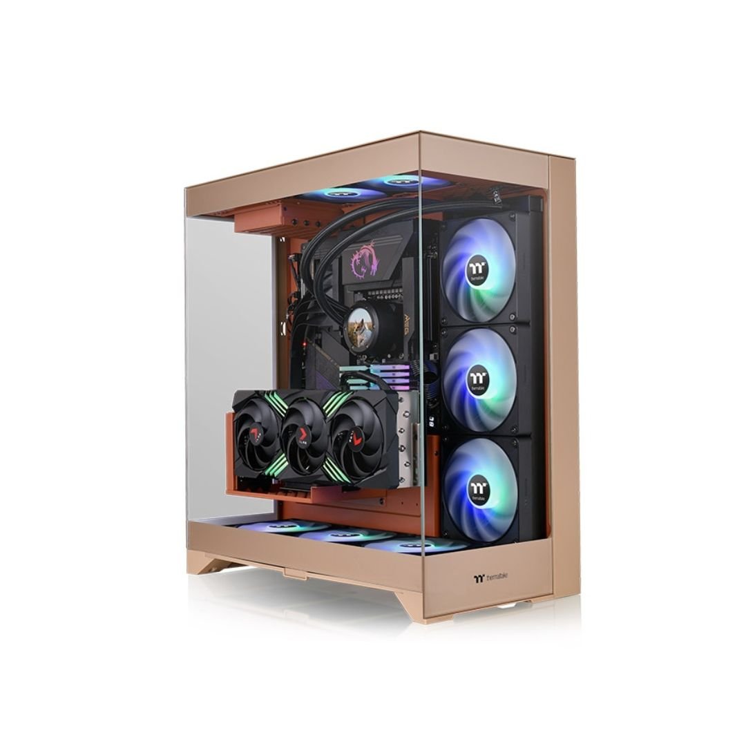 Case Thermaltake CTE E550 TG Mid Tower - Gravel Sand