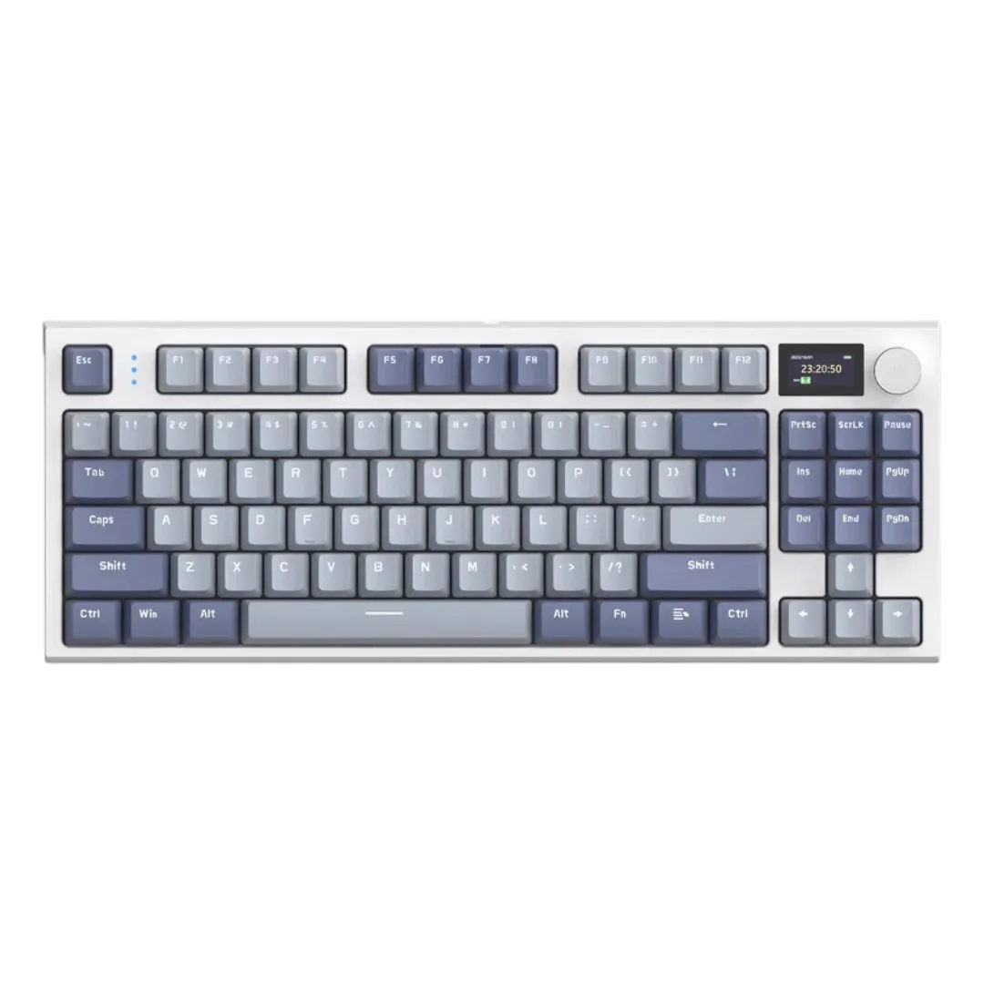 Keyboard Attack Shark K86 Lavender Blue Wireless
