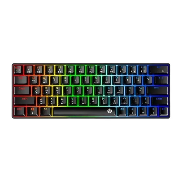Keyboard FANTECH ATOM63 (Arabic layout) MK859C Mechanical Wired Black