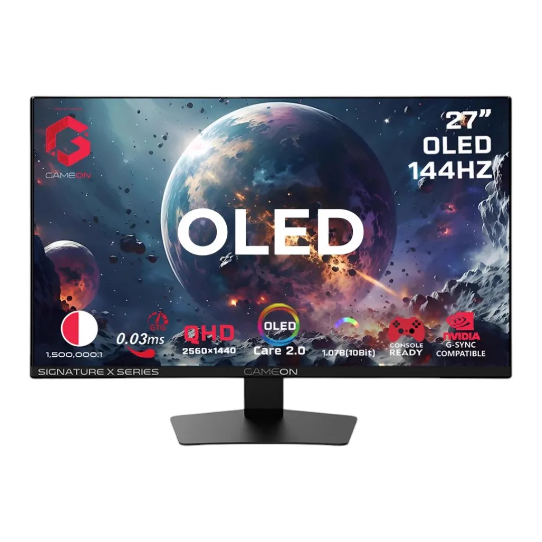 Monitor GAMEON 27 In OLED 2K 144Hz 0.03ms GO27QDOLD144