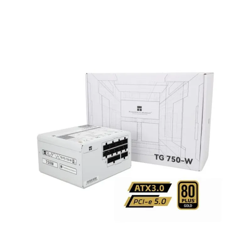 Power Supply Thermalright TR-TG750-W 750W 80+ Gold Modular - White