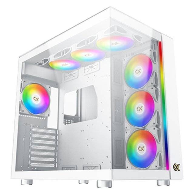 Case Xigmatek Aqua Ultra Arctic Case (White)
