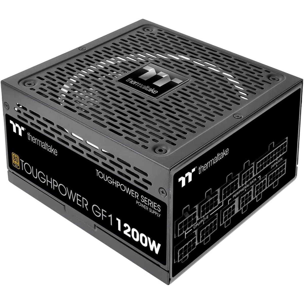Power Supply Thermaltake Toughpower GF1 1200W - 80 PLUS Gold Fully Modular ATX PSU, Smart Zero 140 mm Fan