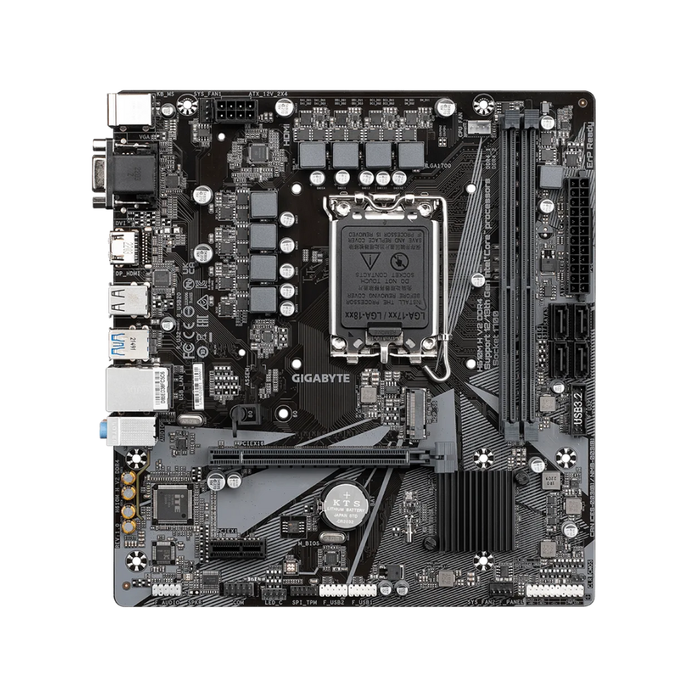 Motherboard GIGABYTE H610M H V2 DDR4 LGA 1700 Motherboard