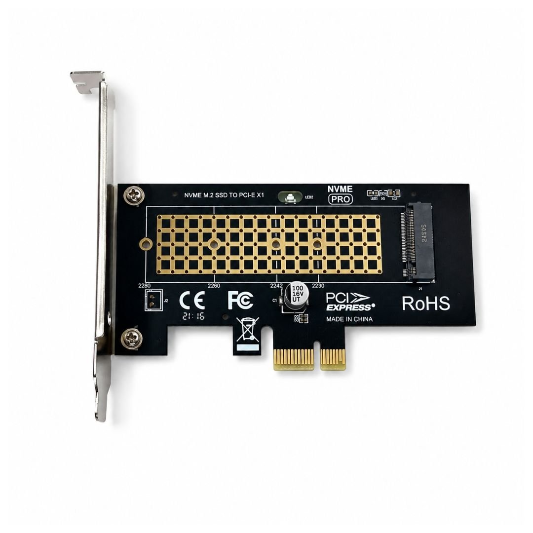 Storage Raptor M.2 NVME to PCI-E 3.0 X1 Expansion Card