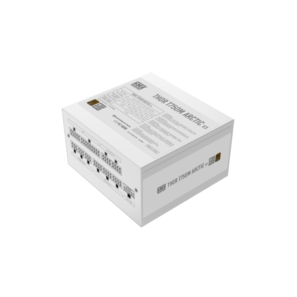 Power Supply XIGMATEK THOR T750M V3 750W 80 PLUS Bronze White