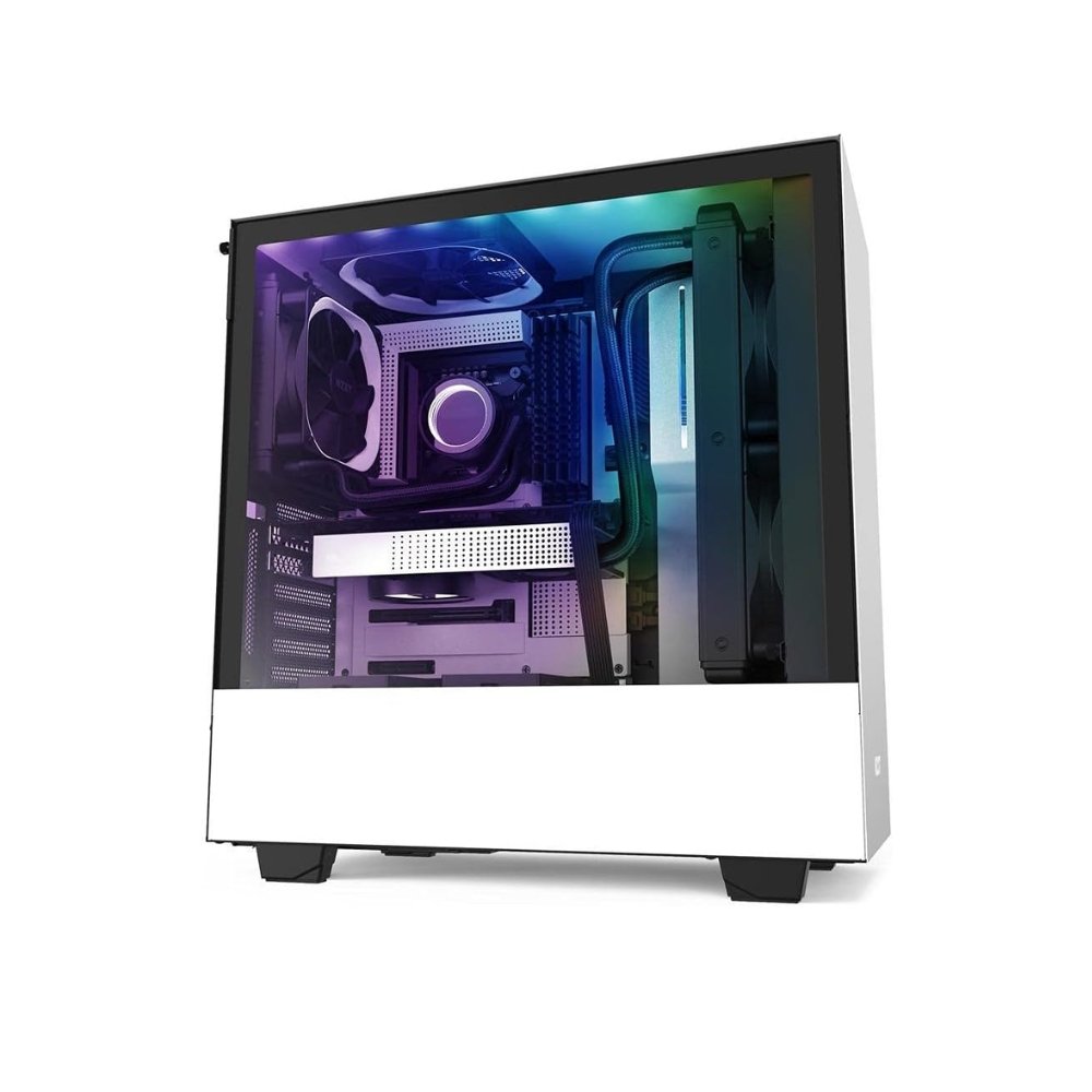Case NZXT H510i MATTE GAMING MID-TOWER BLACK WHITE CASE