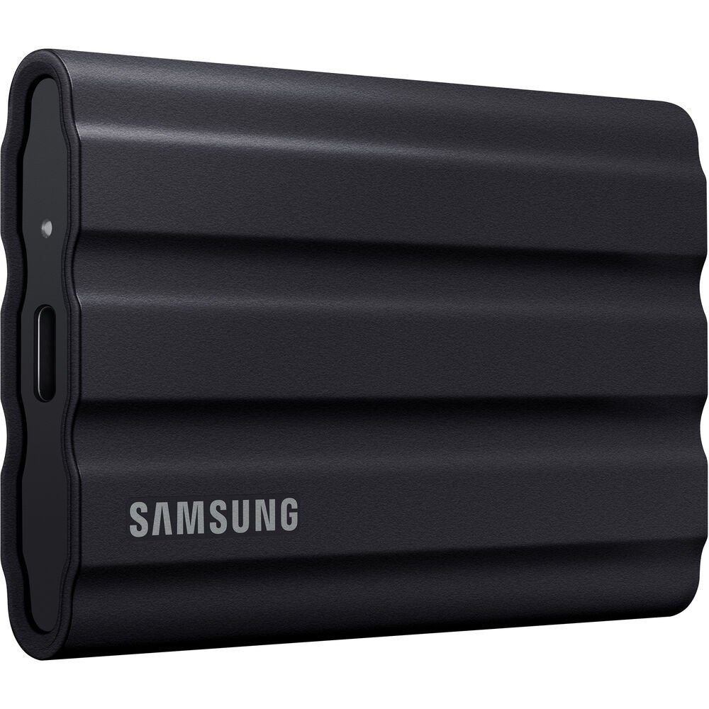 Storage Samsung T7 Shield 4TB Portable SSD - USB 3.2 Gen 2, Up to 1,050 MB/s Read, Rugged Design, IP65 Water & Dust Resistant, Black