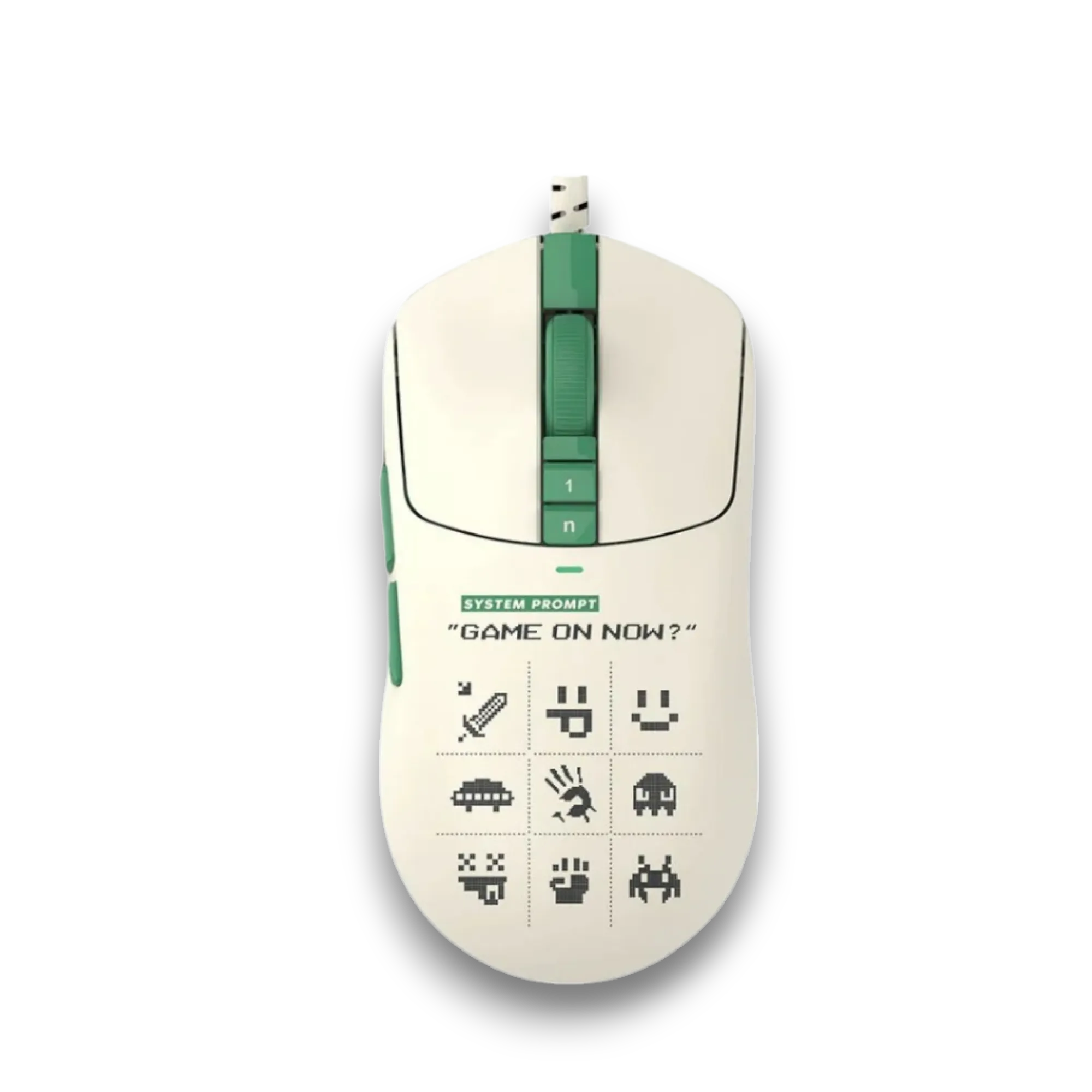 Mouse Bloody W72 Ultra Lightweight Wired Pixels Green
