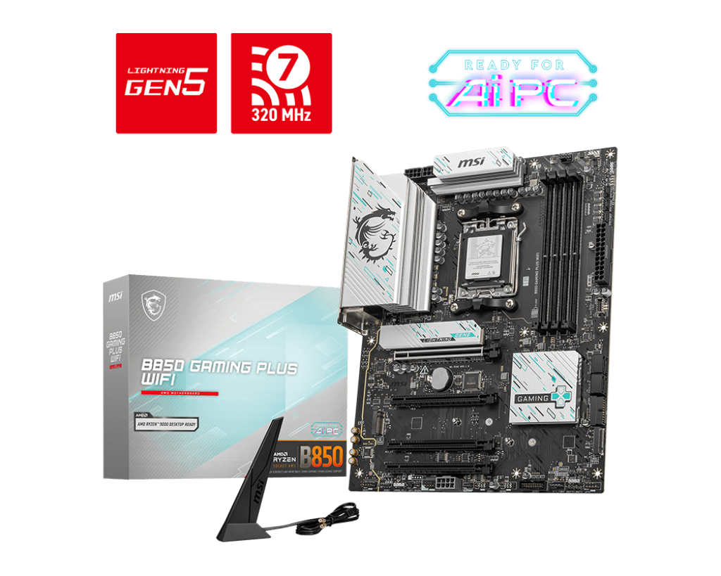 Motherboard MSI B850 GAMING PLUS WIFI