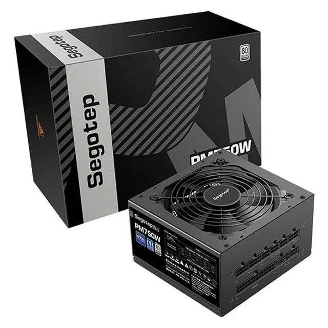 Power Supply Segotep PM850W 80+ Platinum [Full Modular] PSU (Black)