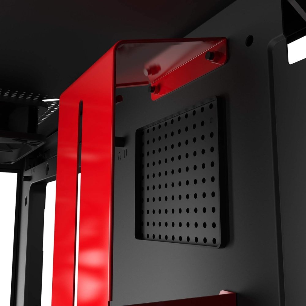 Case NZXT H510i MATTE GAMING MID-TOWER BLACK/RED CASE