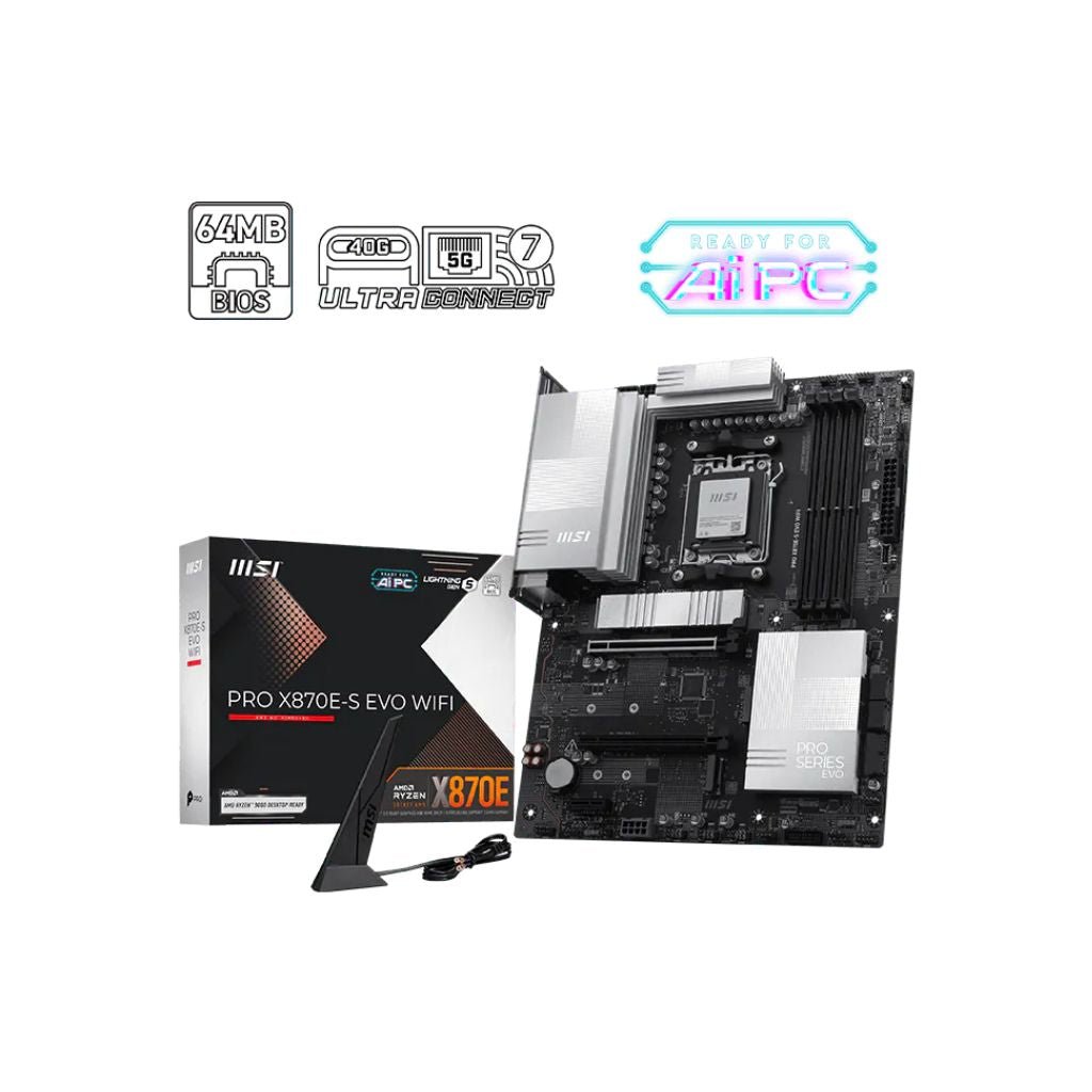 Motherboard MSI PRO X870E-S EVO Wi-Fi Motherboard