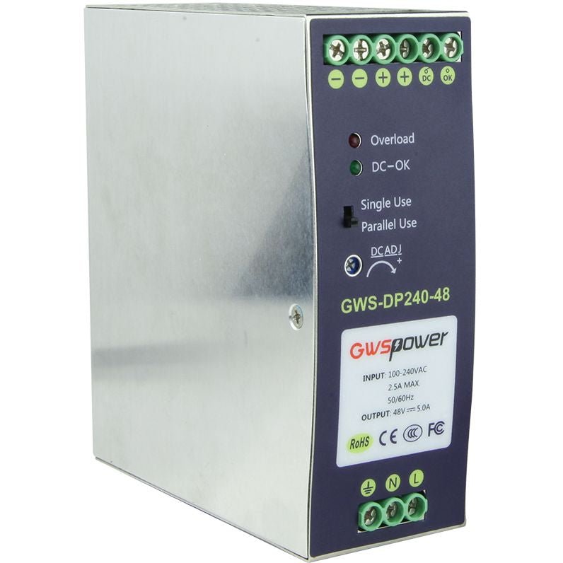 Power Supply ONV DIN Rail Industrial — 240W/48V