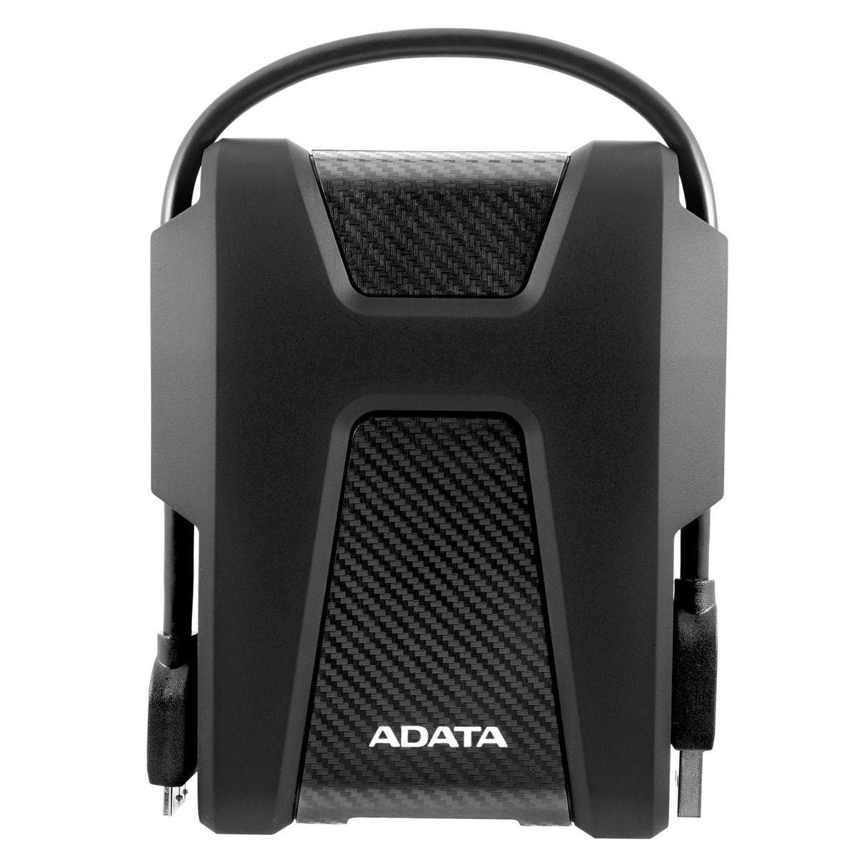 Storage ADATA HD680 External Hard Drive USB 3.2 Military-Grade Shockproof Protective Rubberized Rugged Design - 1TB — Black