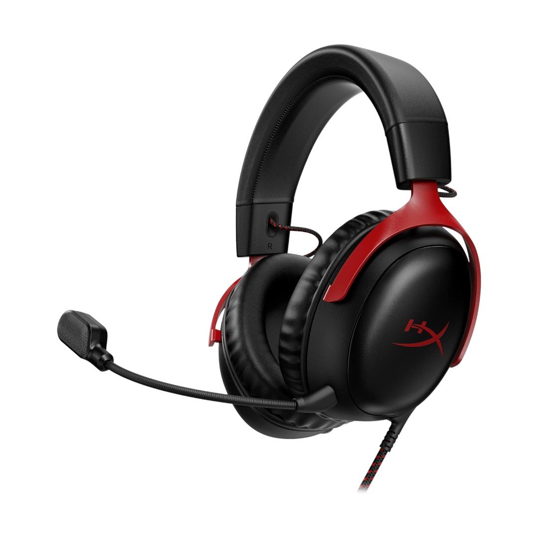 Headset HyperX Cloud III Wired Black & Red