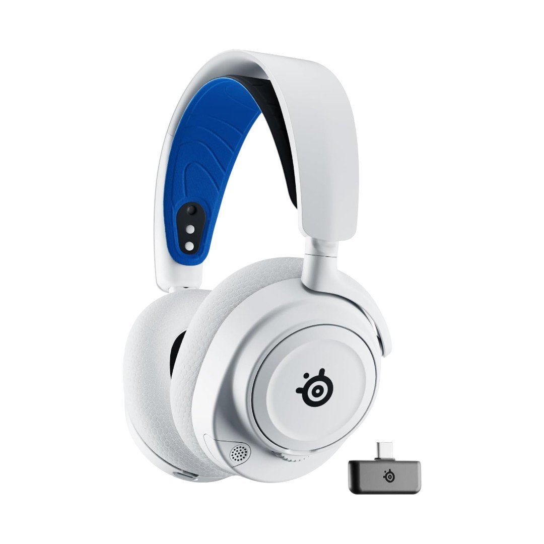 Headset SteelSeries Arctis Nova 7P Wireless Gen 2 White