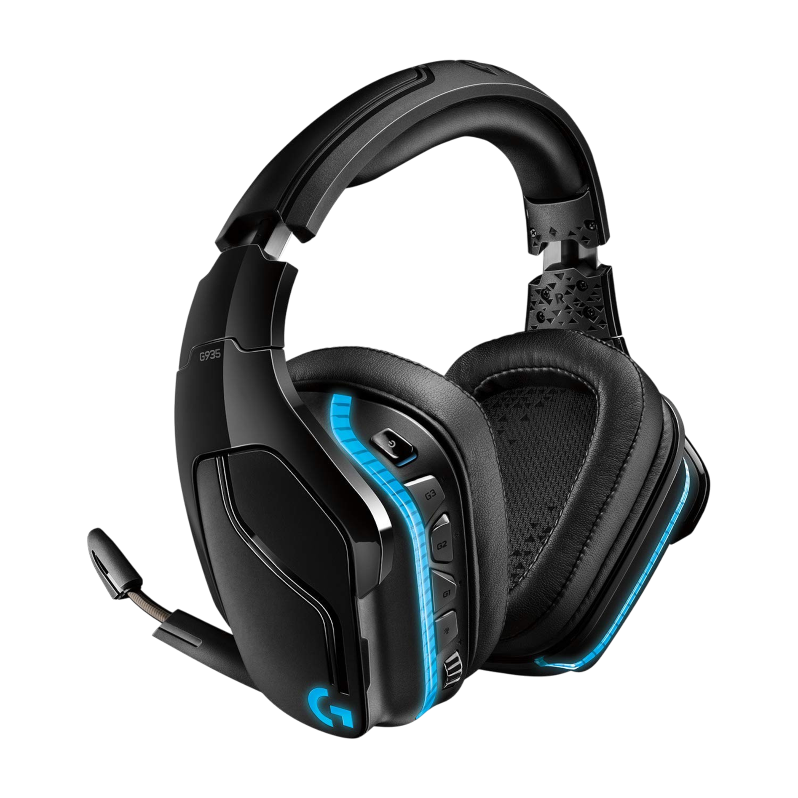Headset Logitech G935 LIGHTSYNC 7.1 Wireless Black