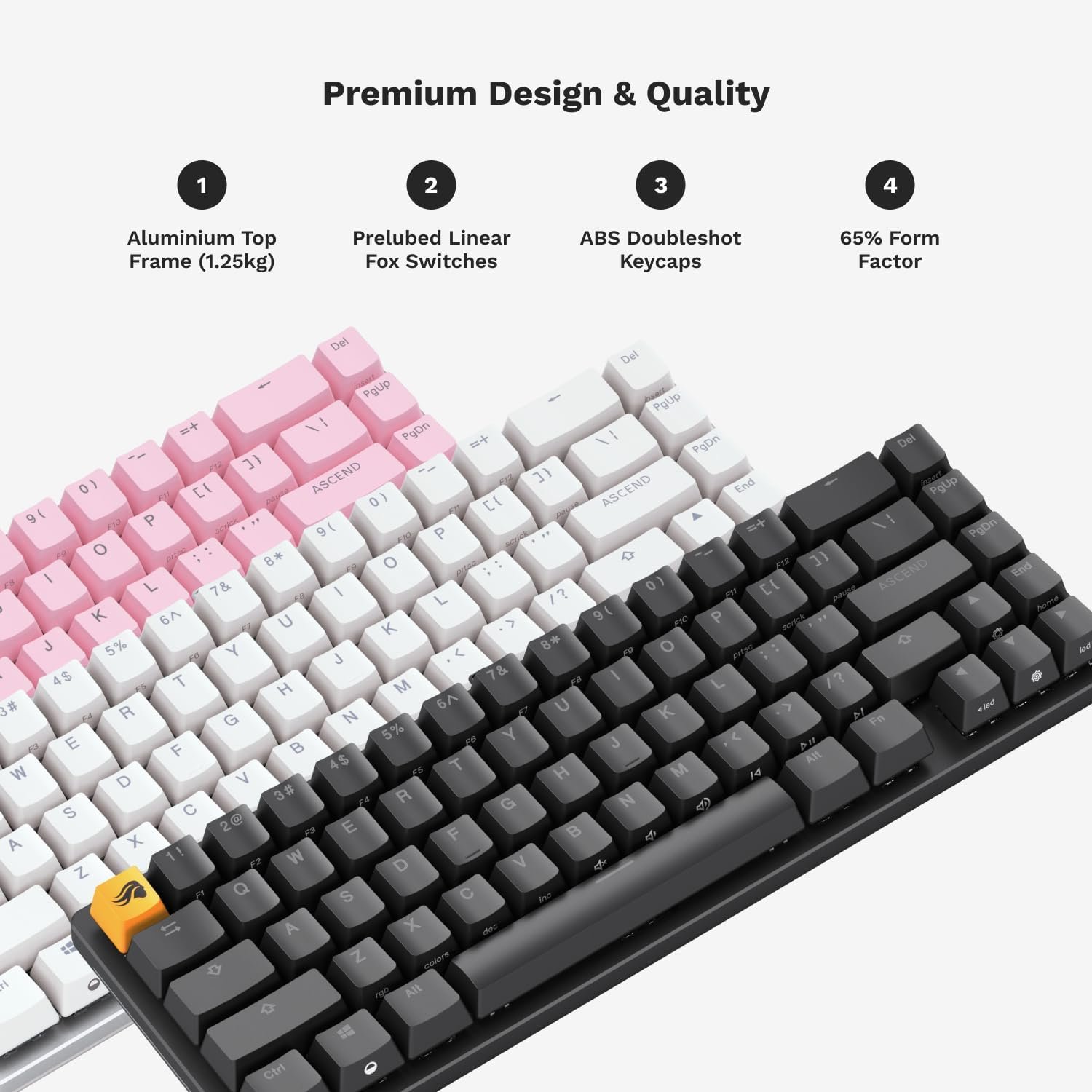 Keyboard Glorious GMMK 2 Prebuilt 96%