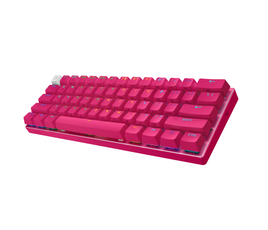Keyboard Logitech G PRO X 60 Wireless Magenta