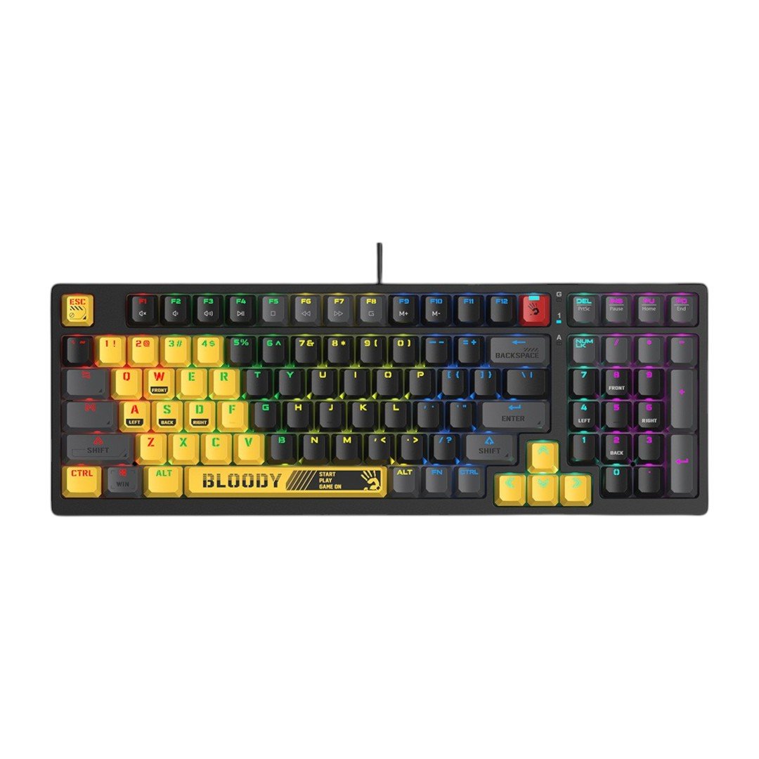 Keyboard Bloody S98 Sports Lime Wired