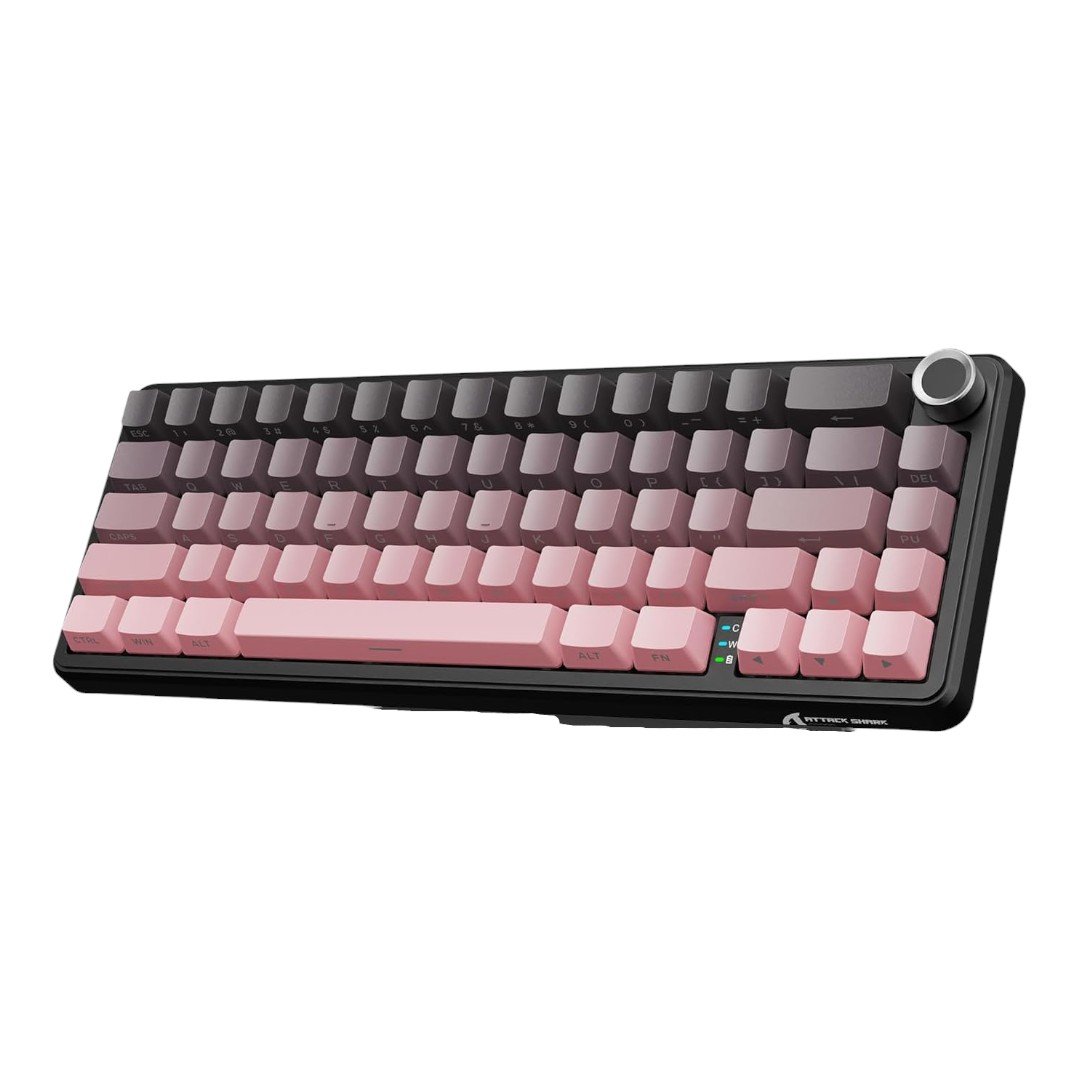 Keyboard ATTACK SHARK X66 Tri-Mode Blackberry