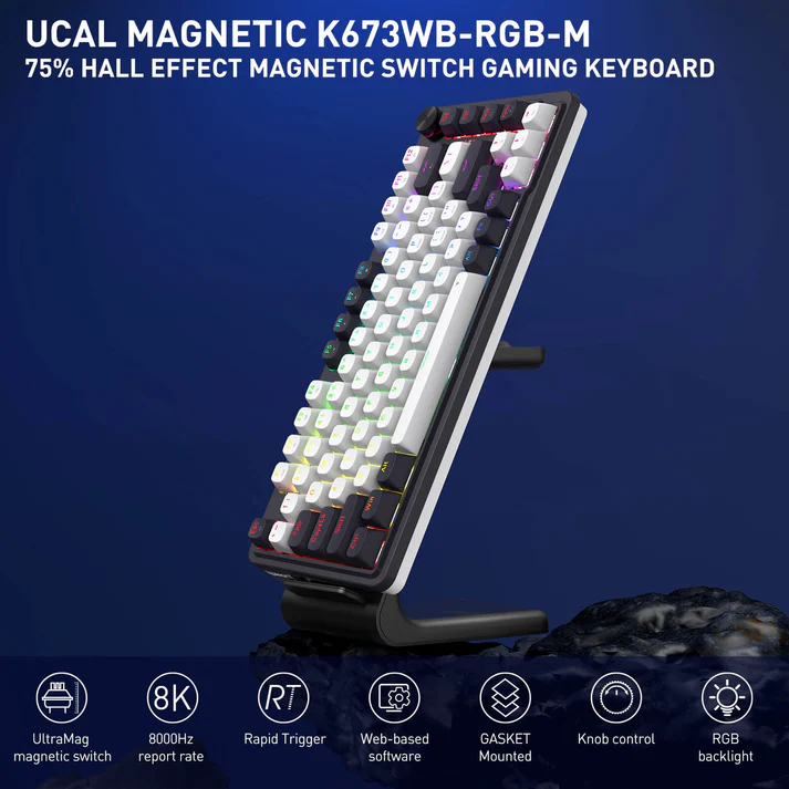 Keyboard Redragon UCAL K673WB HE Magnetic