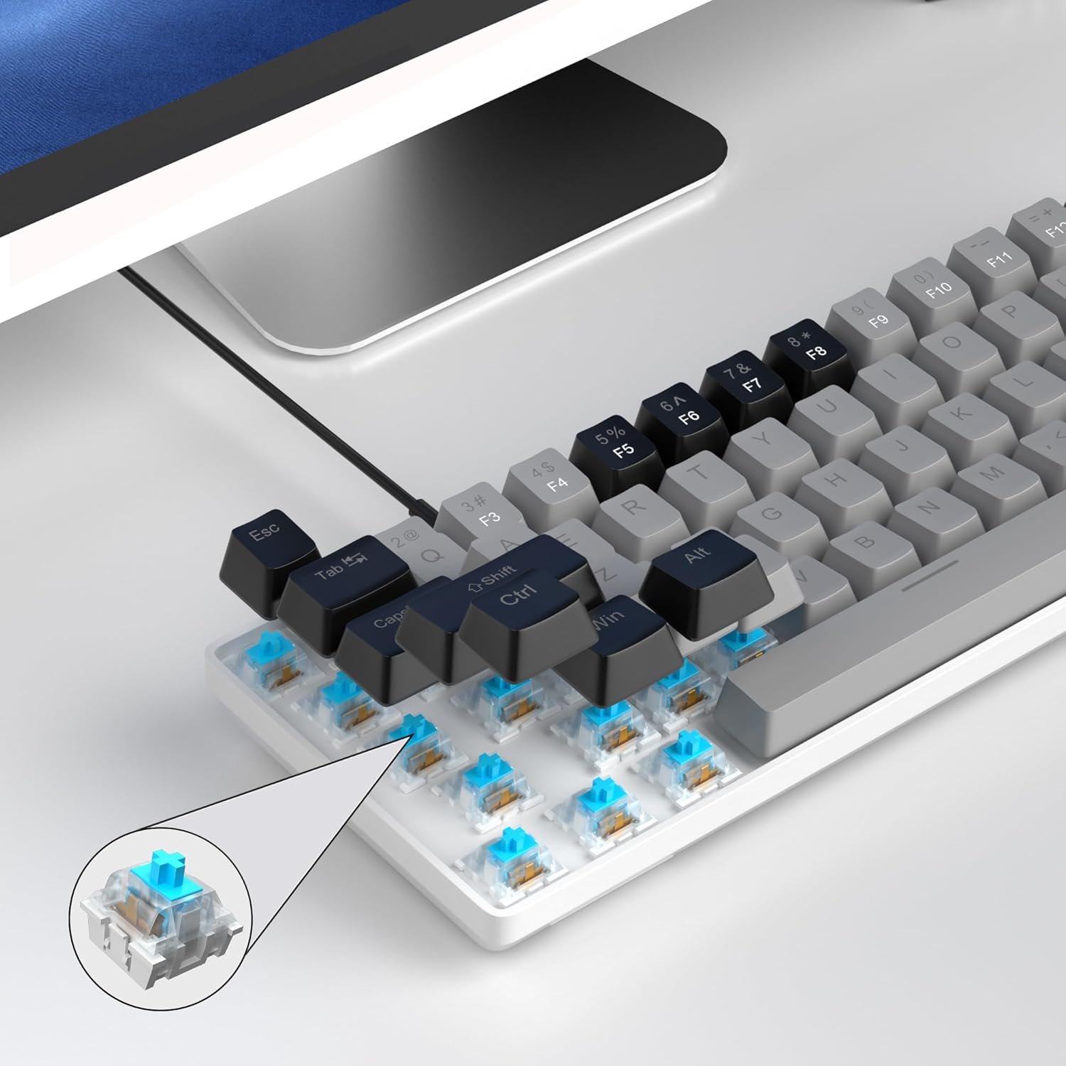 Keyboard Magegee MK-Box Black Grey Wired