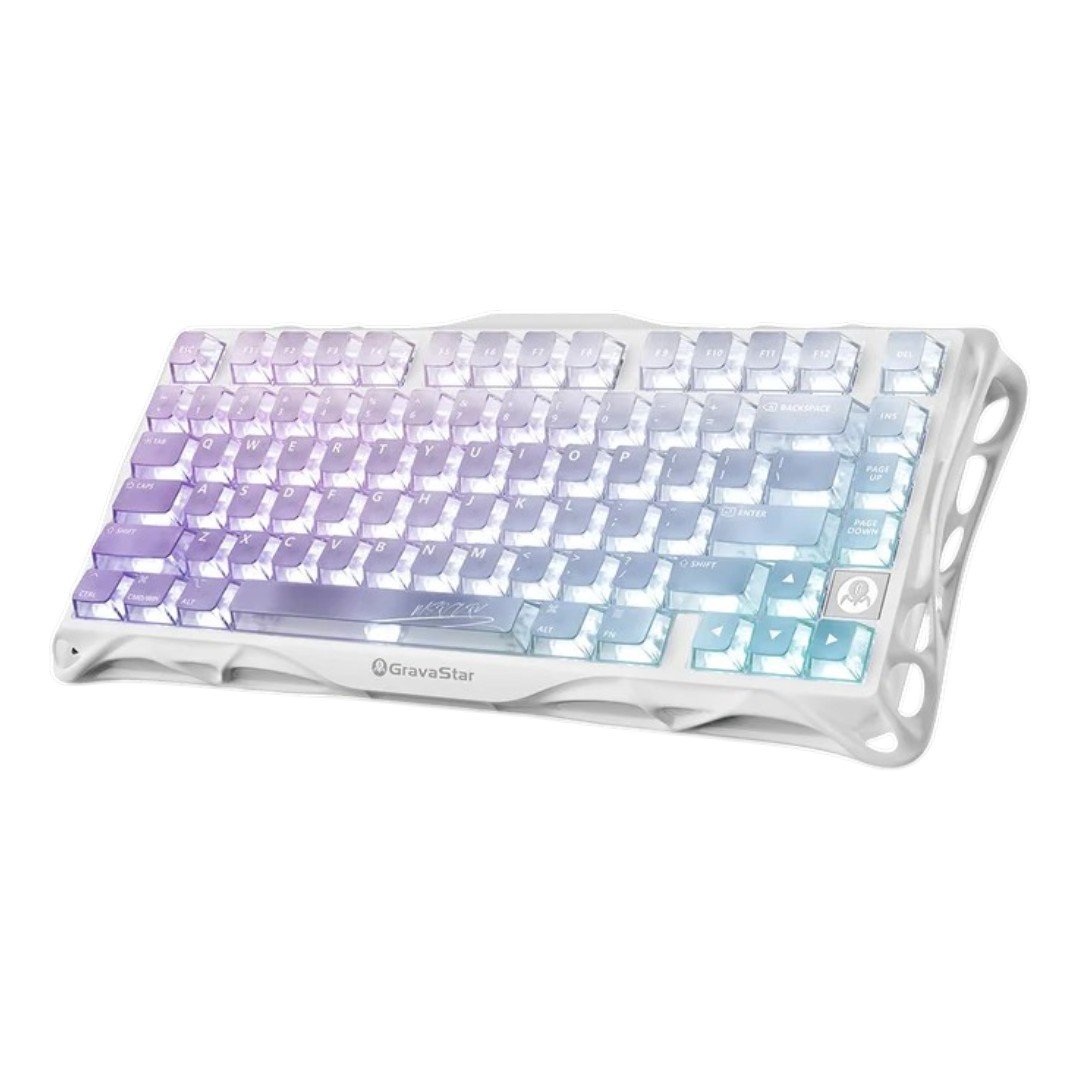 Keyboard GravaStar Mercury K1 Lite Crystal Aurora Arabic layout