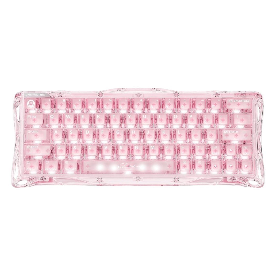Keyboard GravaStar Mercury V60 Hall Effect Crystal Rose