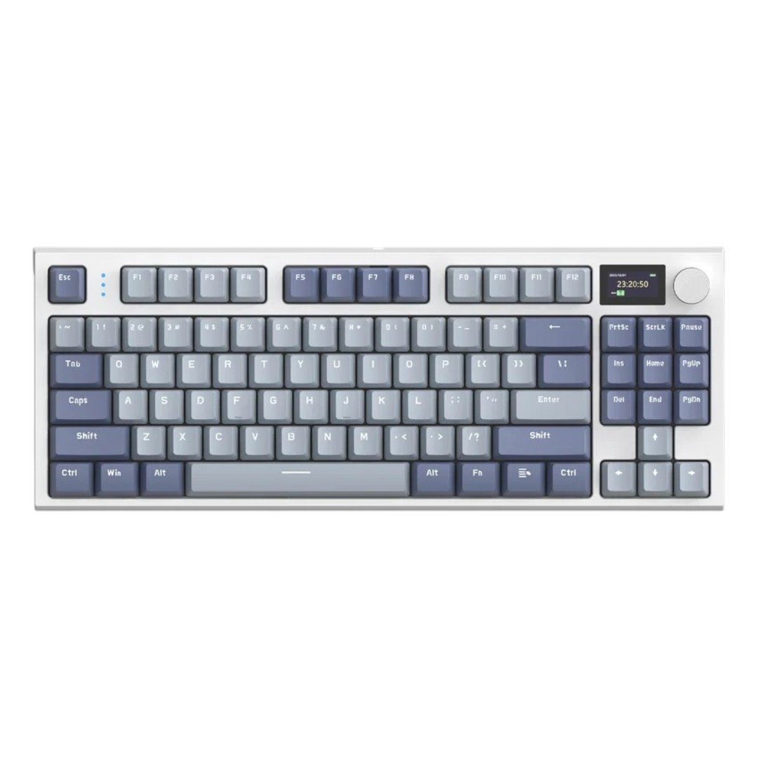 Keyboard Attack Shark K86 Lavender Blue Wireless