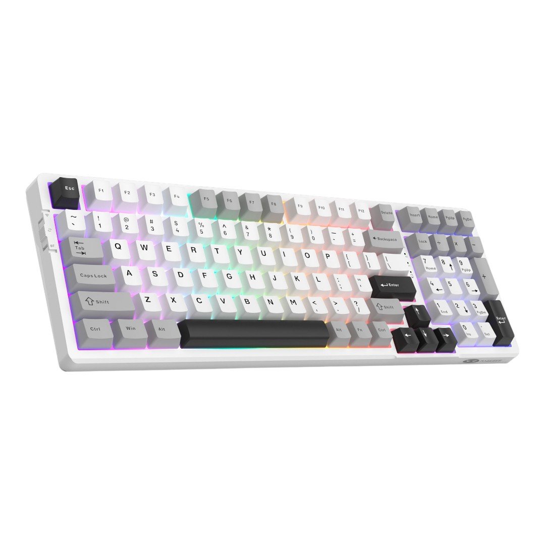Keyboard MageGee LIGHT100 Wireless Star White
