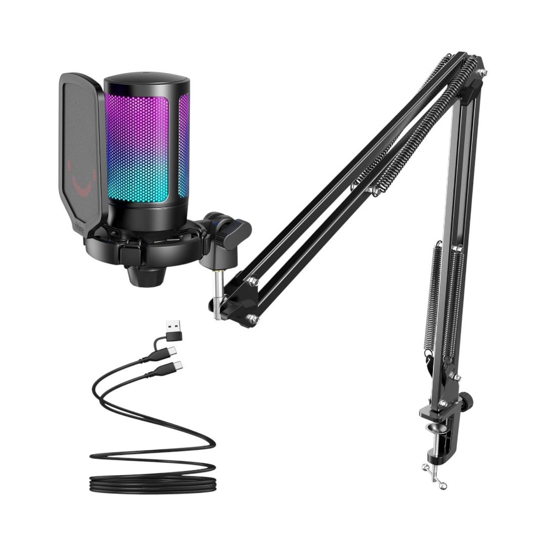 Fifine Microphone Bundle A6T AMPLIGAME