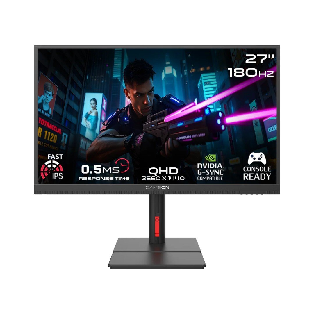 Monitor GAMEON 27In Mini-LED 2K 180Hz 0.5Ms GOML27QHD180IPS