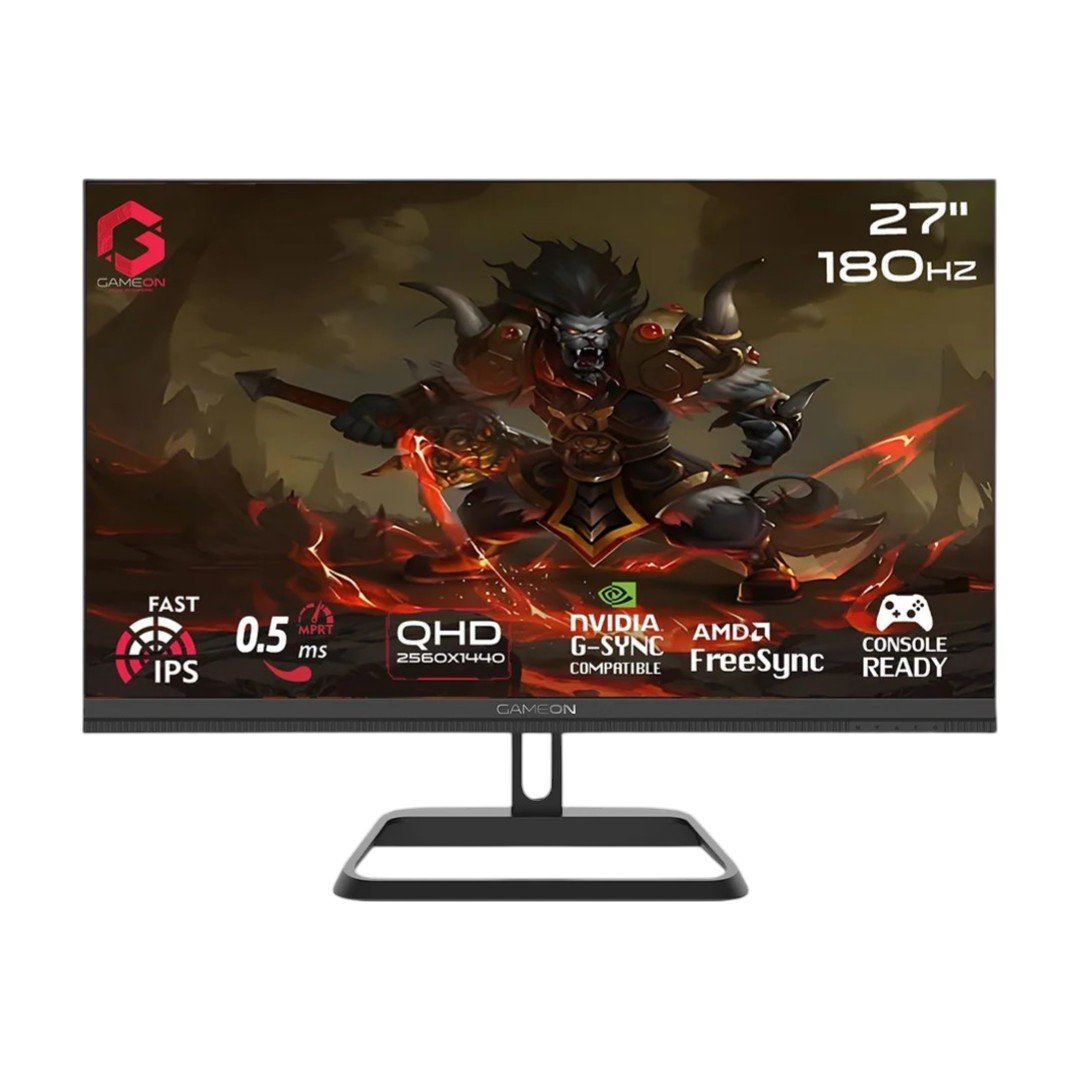Monitor GAMEON 27In 2K 180Hz IPS 0.5ms GOM27QHD180IPS