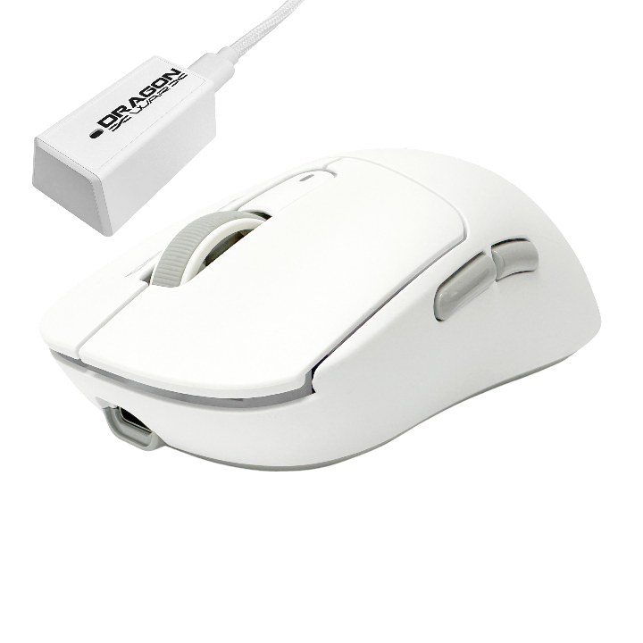 Mouse DragonWar G28 8K Tri-Mode Wireless White