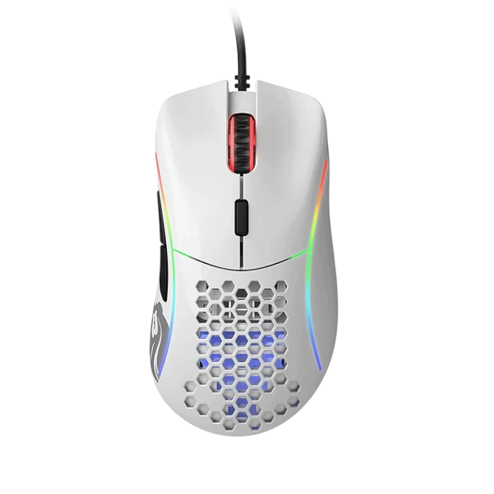 Mouse Glorious Model D Wired White (Glossy version)
