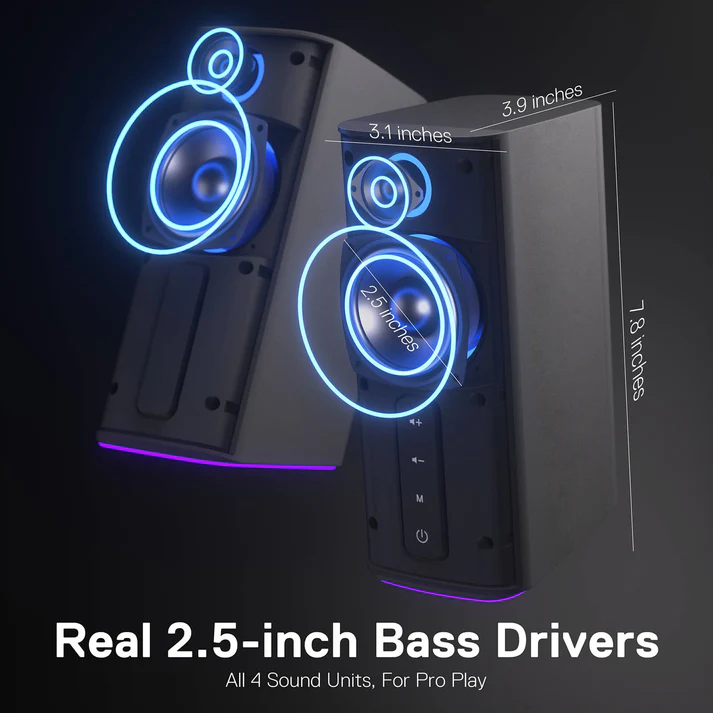 Redragon CONNIE GS814 Stereo Desktop Speaker