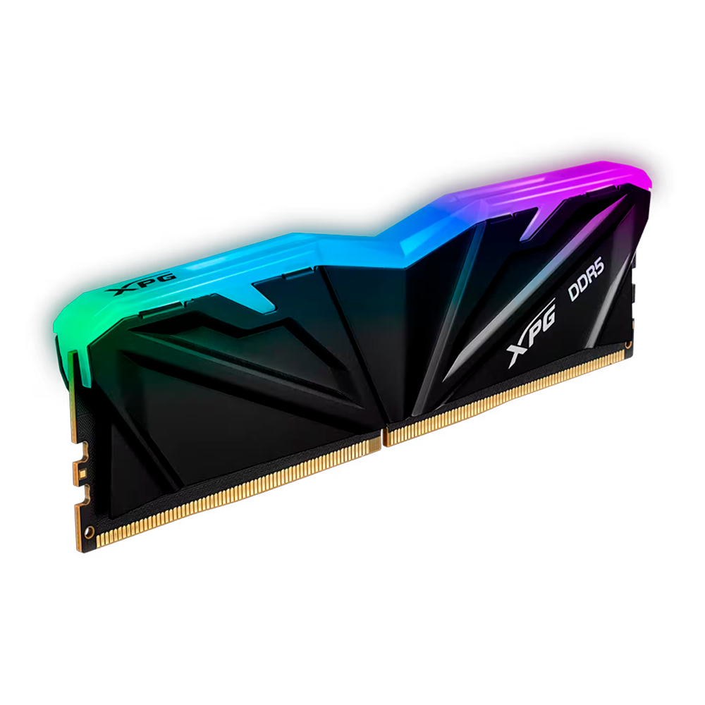 RAM XPG ARMAX RGB DDR5 16GB Gaming RAM 6000MT/s CL32 - High Performance RGB Desktop Memory with Intel XMP 3.0 & AMD EXPO Support - Premium Heat Spreader - Black