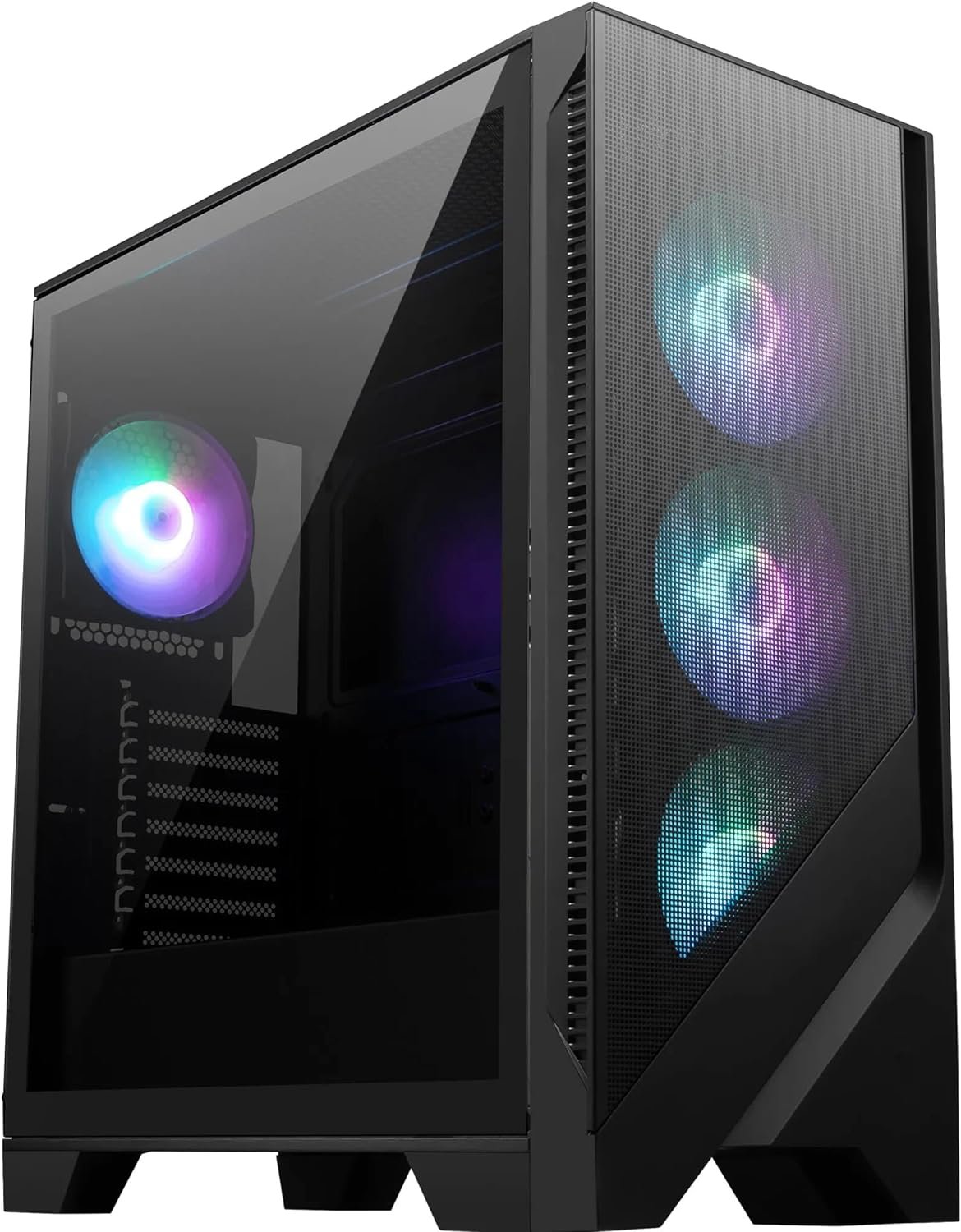 Case MSI MAG FORGE 320R AIRFLOW - PC case - Medium Tower — Black