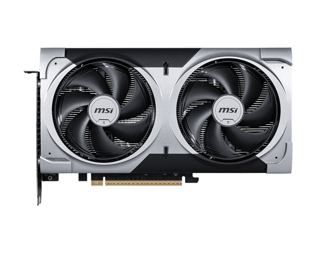 Graphics Card MSI GeForce RTX 5060 Ti 16 GB VENTUS 2X OC PLUS - NVIDIA Blackwell, 4608 CUDA Cores, 2617 MHz Boost, 28 Gbps GDDR7, PCIe 5.0, Dual-Fan Cooling