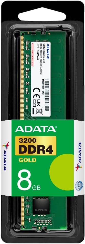 ADATA 8GB, DDR4, 3200MHz