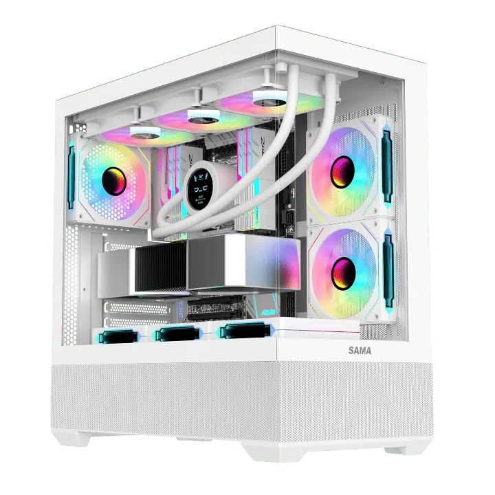 SAMA SV02 ATX Mid Tower White